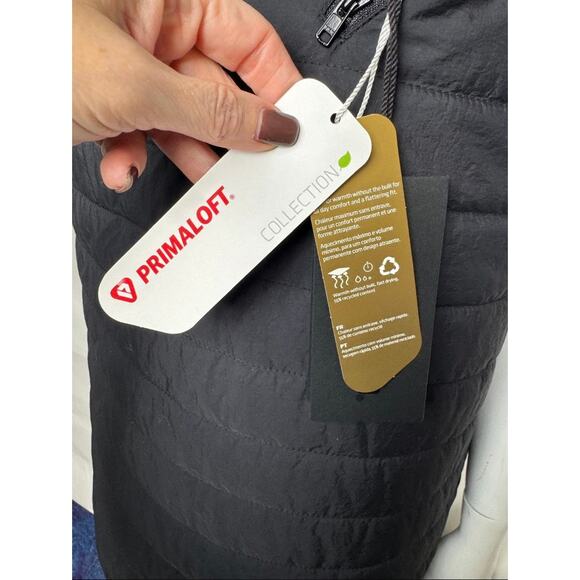 Unisex Neighborhood NWT Black Side Zip Down Puff N Vest Size L - Picture 14 of 15